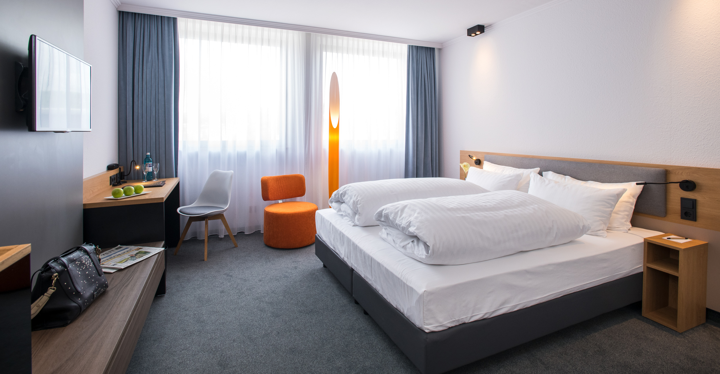 Zimmeransicht Flemming`s Express Hotel Frankfurt